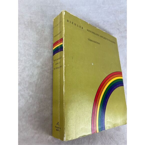Psychology Applied to Teaching Houghton Mifflin; 3rd edition (January 1, 1978) - Picture 2 of 7